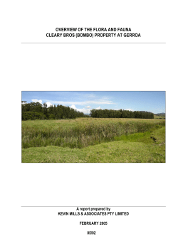 EA App. I 2005 flora-fauna