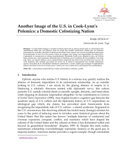 Another Image of the US in Cook-Lynn`s Polemics: a