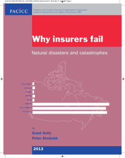 Natural Disasters and Catastrophes