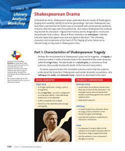 Shakespearean Drama