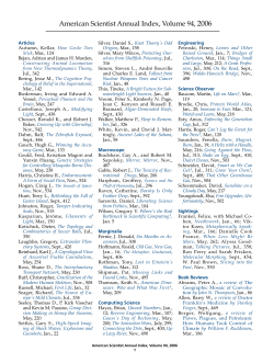 2006 - Sigma Xi