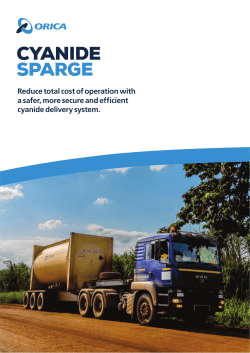 cyanide sparge