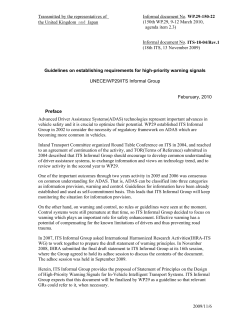 Guidelines on establishing requirements for high-priority