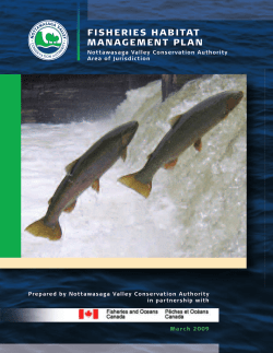 fisheries habitat management plan
