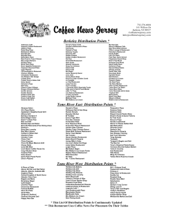 Coffee News Jersey