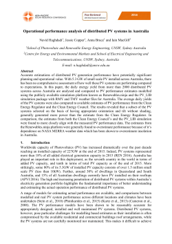 Haghdadi, N. - Centre for Energy and Environmental Markets