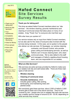 Hafod Connect - Hafod Housing Association