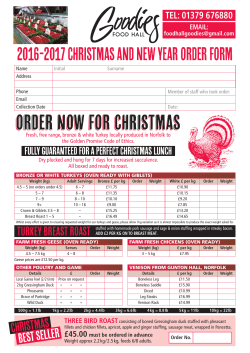 Christmas and New Year order form here