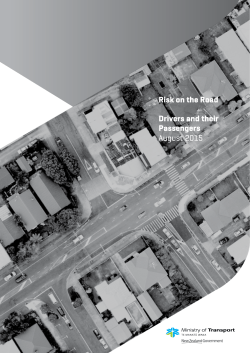 Risk on the road: Drivers and their passengers