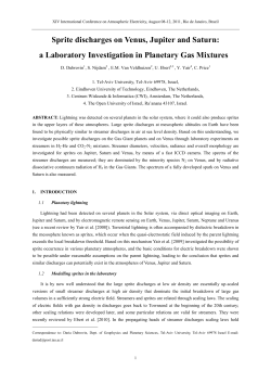 D. Dubrovin - Sprite discharges on Venus, Jupiter and Saturn%3A A