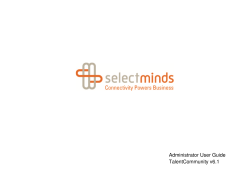 Administrator User Guide TalentCommunity v6.1