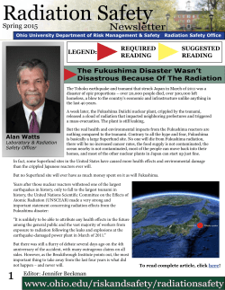 Radiation Safety - Ohio University