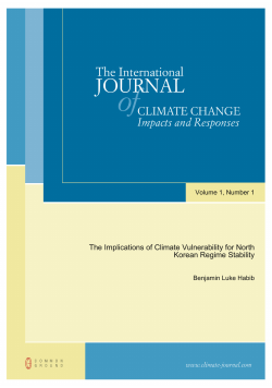 The Implications of Climate Vulnerability for North Korean Regime