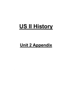 US-2 Histort Unit-2 - Trenton Public Schools