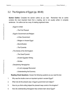 3.2 The Kingdoms of Egypt (pp. 88-95)