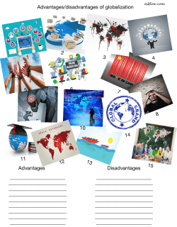 Advantages/disadvantages of globalisation