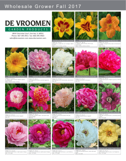 Fall 2017 Grower Flyer