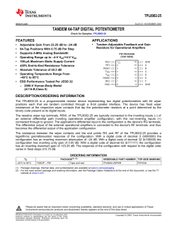 TPL8002-25 - Texas Instruments
