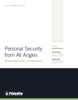 Personal Security from All Angles