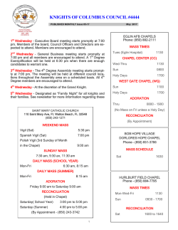 knights of columbus council #4444