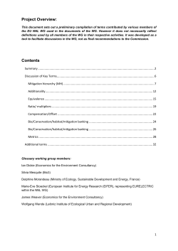 Glossary - European Commission