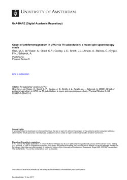 Onset of antiferromagnetism in UPt3 via Th substitution: a muon spin