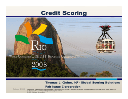 Credit Scoring
