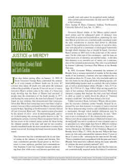 Gubernatorial ClemenCy Powers