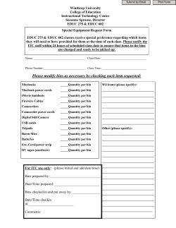 Please modify bins as necessary by checking each item requested: