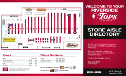 store aisle directory - tops.graphics.grocerywebsite.com