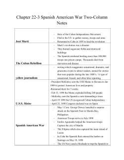 Chapter 22-3 Spanish American War Two