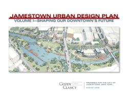 jamestown urban design plan