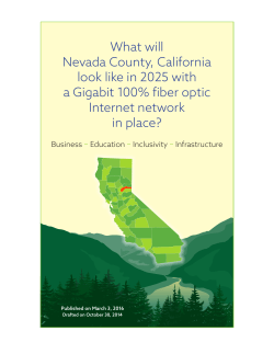 2025 Nevada County Gigabit Vision