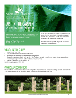 Art in the GArden - VanDusen Botanical Garden