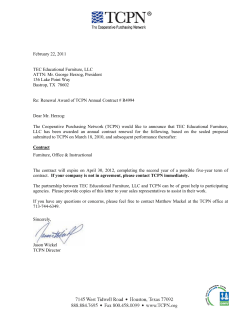 TEC Educational Furniture 2nd Yr Renewal Letter 2