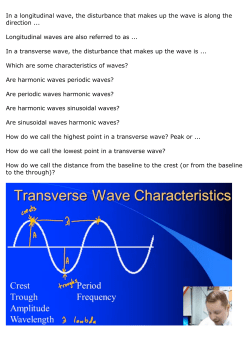 4H - Waves - IIS Cremona