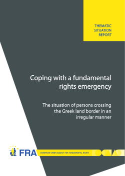 Coping with a fundamental rights emergency