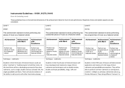 Guideline Commentary Drum-kit