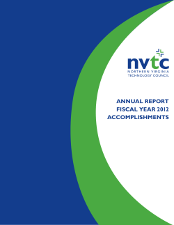 annual report fiscal year 2012 accomplishments