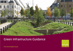 Natural England`s Green Infrastructure Guidance