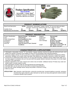 Product Specification