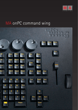 MA onPC command wing