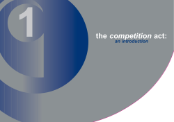 C C Brochure new - Competition Commission