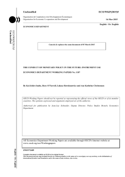 The Conduct of Monetary Policy in the Future
