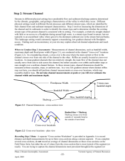 Step 2: Stream Channel