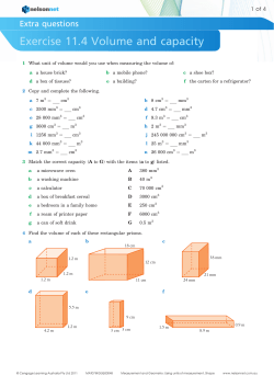 Conversion Worksheet