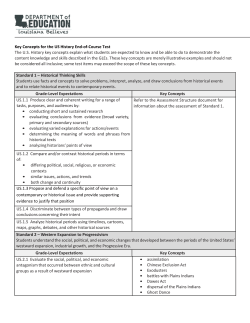 us history eoc test key concepts