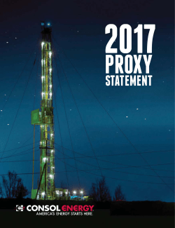 Proxy Statement - Investor Relations