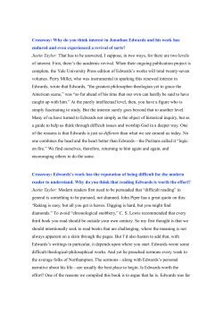 Crossway: Why do you think interest in Jonathan