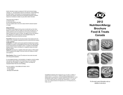 Brochure Canada